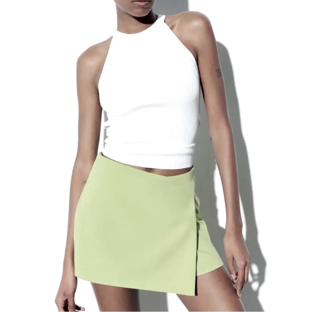 Zara asymmetrical skort Size L